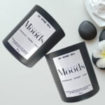 lumânare din ceară de soia turnată manual