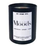 lumânare parfumată lemongrass ghimbur cedru home spa scent moods